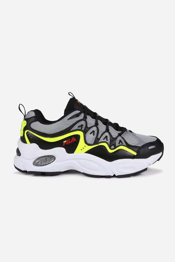 Zapatillas Entrenamiento Fila Hombre Negras / Amarillo - Nitra - España 598312UHT